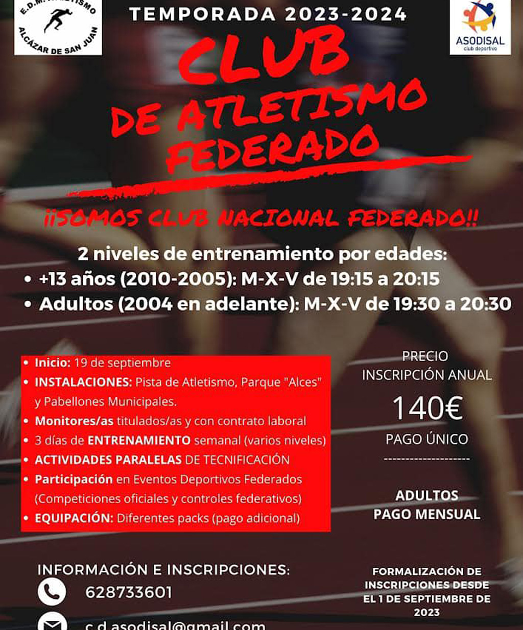 atletismo federado