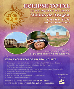 Quixote Tours Eclipse agosto 26