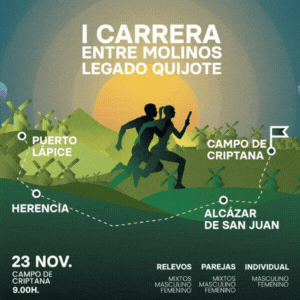 Legado Quijote Carrera entre molinos