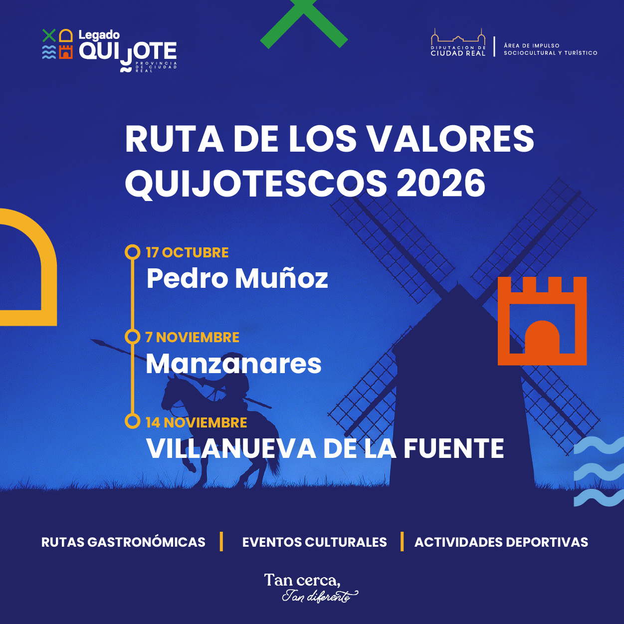 Diputación CR Los Valores del Quijote Octubre 26
